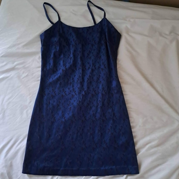 Dresses & Skirts - Elegant Blue Lace Dress